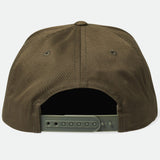 Brixton Clayburn MP Snapback Moss
