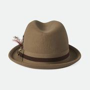 Brixton Gain Fedora Sand/Sand/Brown