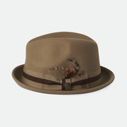 Brixton Gain Fedora Sand/Sand/Brown