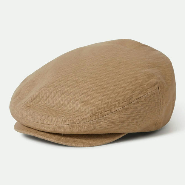 Brixton Hooligan LW Snap Cap Khaki/Sand Herringbone