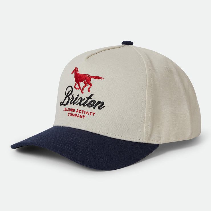 Brixton Leisure Activity MP Snapback Dress Blue/White Cap