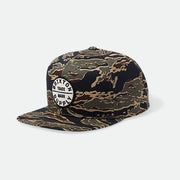 Brixton Oath III Snapback Tiger Camo