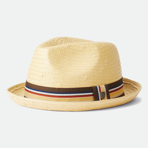 Brixton Castor Fedora Tan