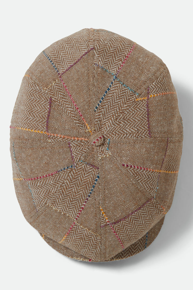 Brixton Brood LW Snap Cap Tan/Multi
