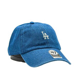 47 Brand Clean Up Baserunner MLB Los Angeles Dodgers Denim