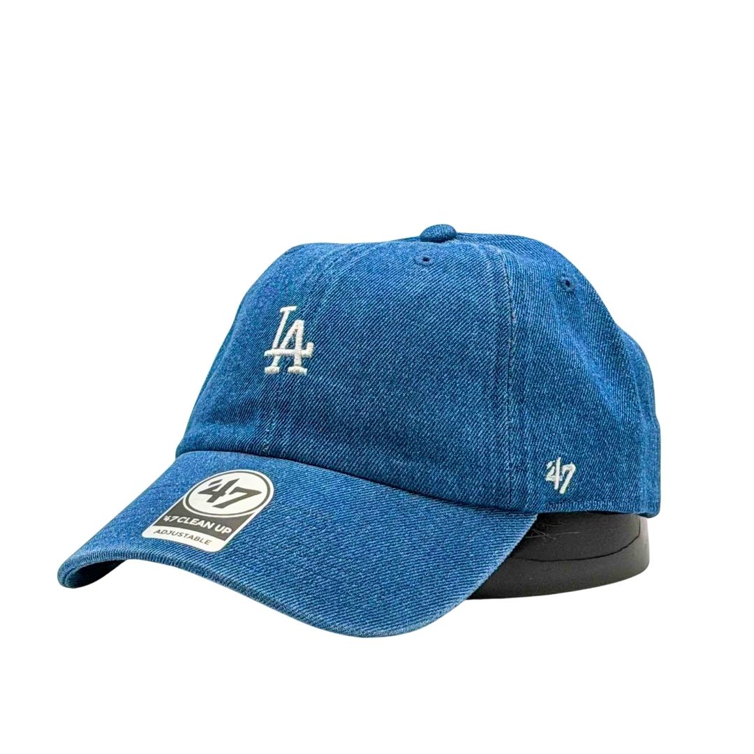 47 Brand Clean Up Baserunner MLB Los Angeles Dodgers Denim