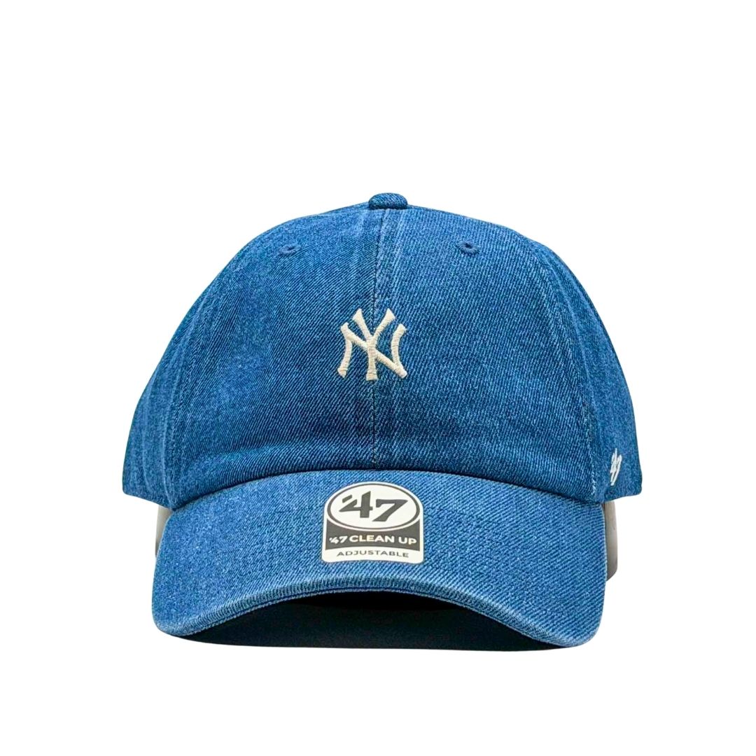 47 Brand Clean Up Baserunner MLB New York Yankees Denim