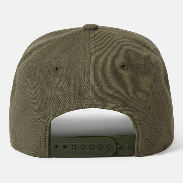 Brixton Crest C MP Snapback Ivy Green