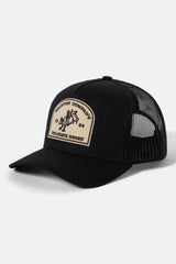 Brixton Danforth MP Trucker Snapback Black