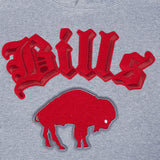 Pro Standard NFL Best Of Drop Shoulder Hoodie Buffalo Bills Dark Heather Grey