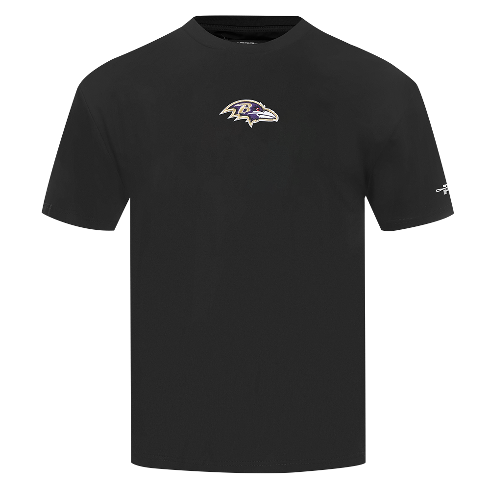 Pro Standard NFL Classic Icon Pro Drop Shoulder Tee Baltimore Ravens Black