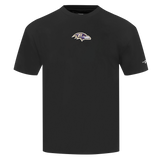 Pro Standard NFL Classic Icon Pro Drop Shoulder Tee Baltimore Ravens Black