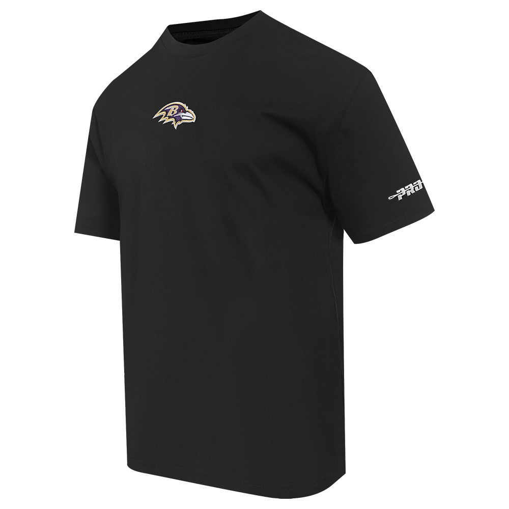 Pro Standard NFL Classic Icon Pro Drop Shoulder Tee Baltimore Ravens Black
