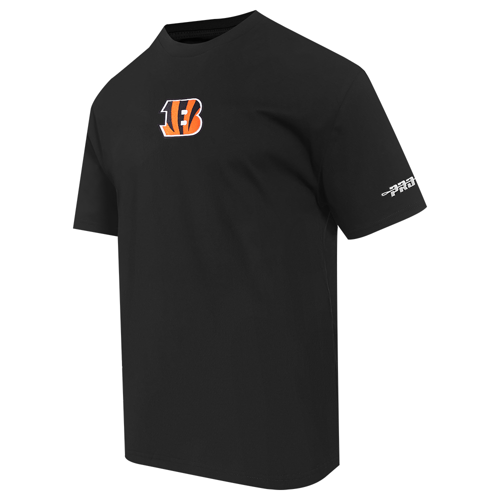 Pro Standard NFL Classic Icon Pro Drop Shoulder Tee Cincinnati Bengals Black