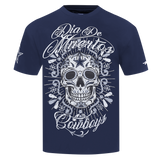 Pro Standard NFL Eternal Skull Drop Shoulder Tee Dallas Cowboys Navy