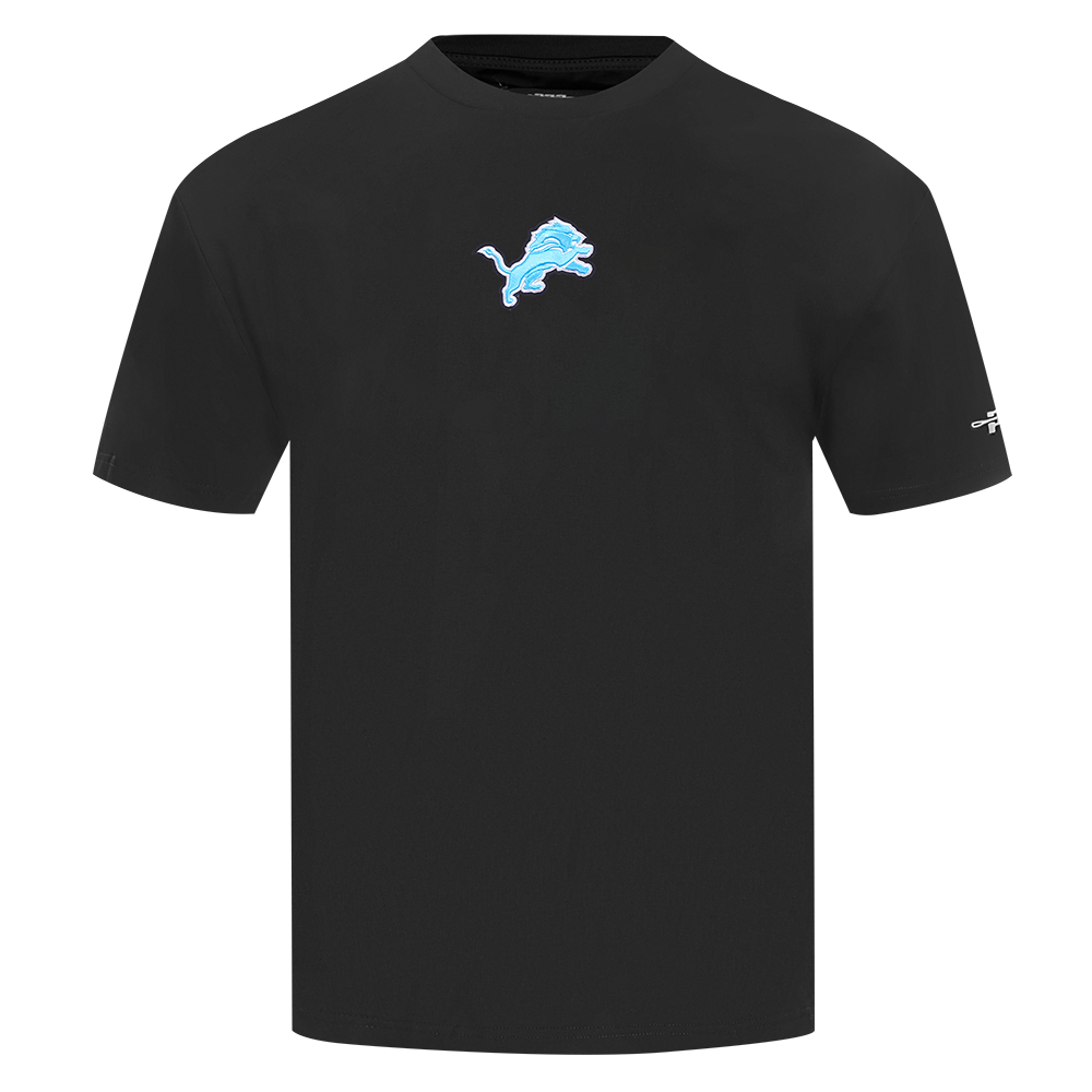 Pro Standard NFL Classic Icon Pro Drop Shoulder Tee Detroit Lions Black