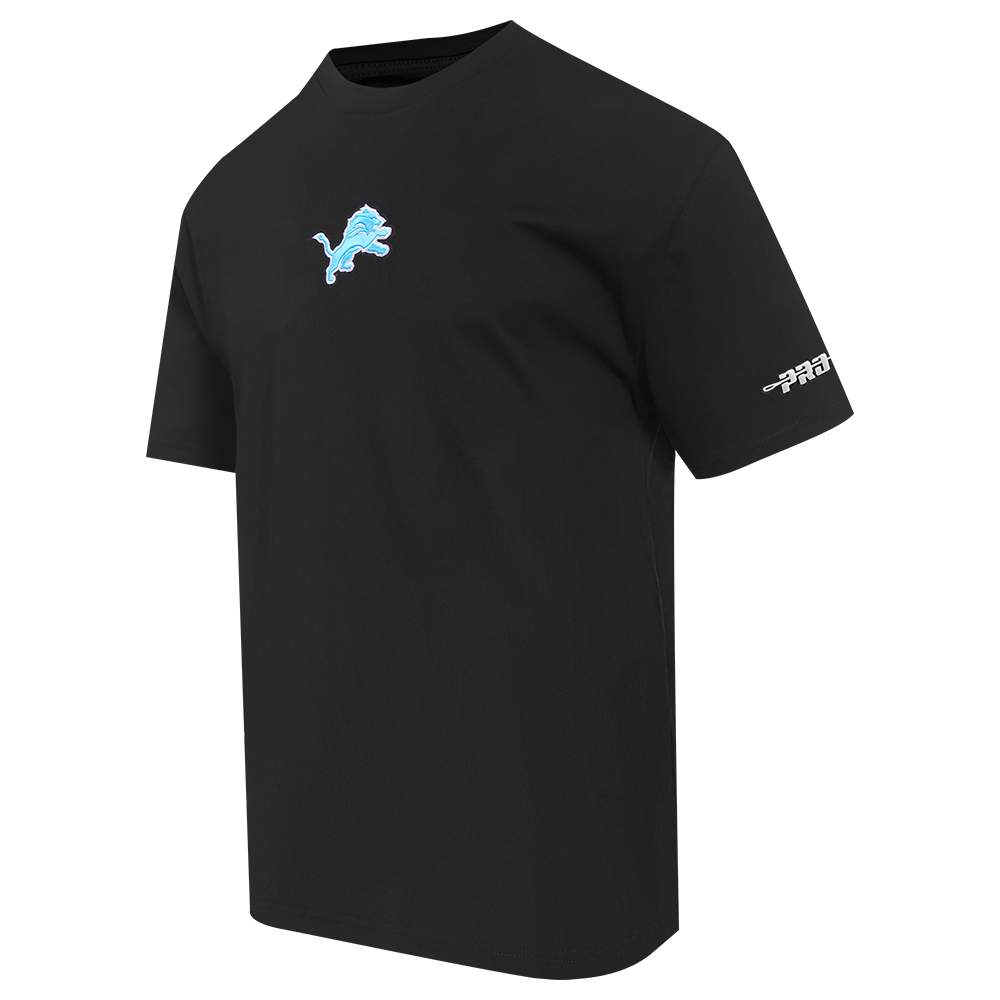 Pro Standard NFL Classic Icon Pro Drop Shoulder Tee Detroit Lions Black