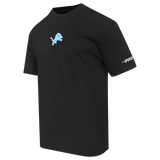 Pro Standard NFL Classic Icon Pro Drop Shoulder Tee Detroit Lions Black