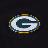 Pro Standard NFL Classic Icon Pro Drop Shoulder Tee Green Bay Packers Black