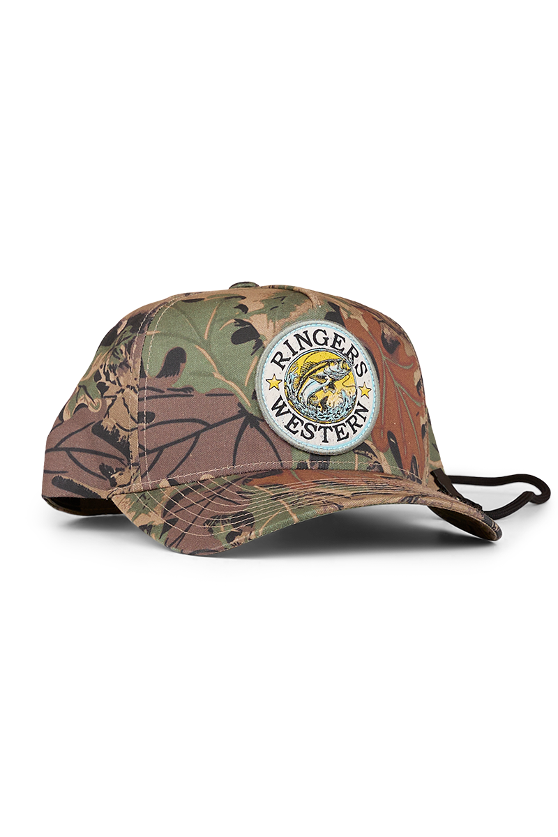Ringers Western Fishing Tech Baseball Cap Camo