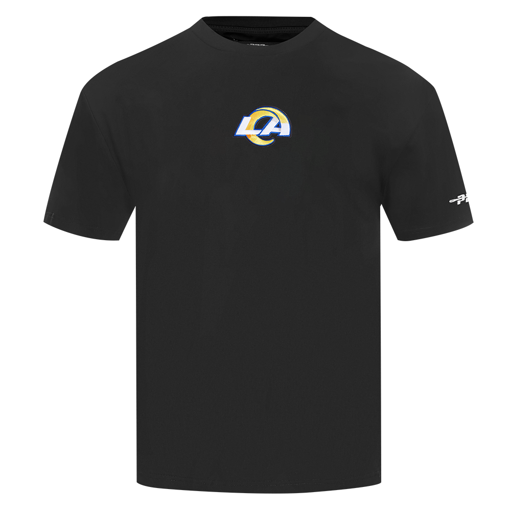 Pro Standard NFL Classic Icon Pro Drop Shoulder Tee Los Angeles Rams Black
