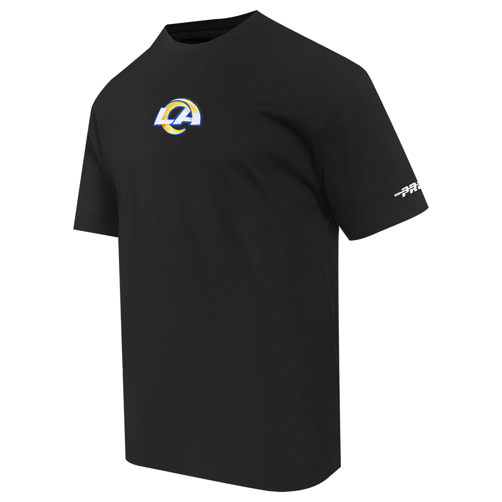 Pro Standard NFL Classic Icon Pro Drop Shoulder Tee Los Angeles Rams Black