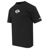 Pro Standard NFL Classic Icon Pro Drop Shoulder Tee Los Angeles Rams Black
