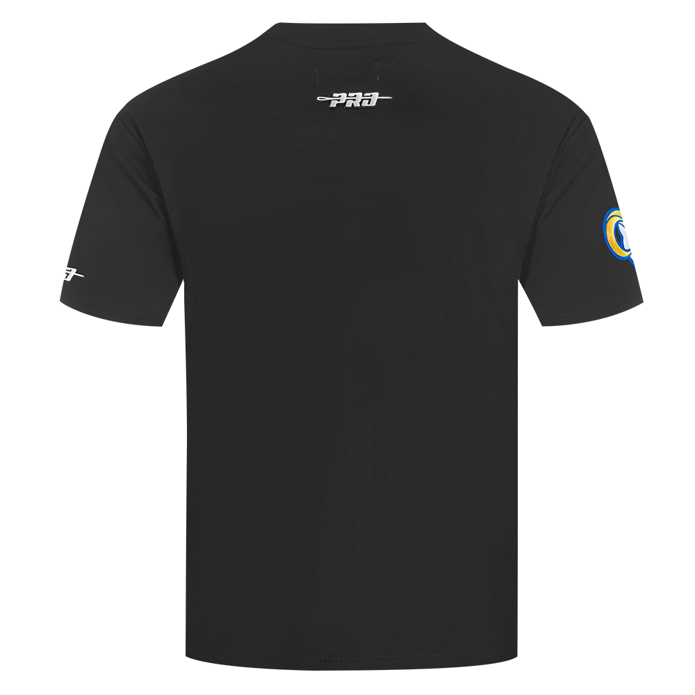 Pro Standard NFL Eternal Skull Drop Shoulder Tee Los Angeles Rams Black