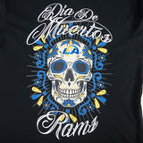 Pro Standard NFL Eternal Skull Drop Shoulder Tee Los Angeles Rams Black