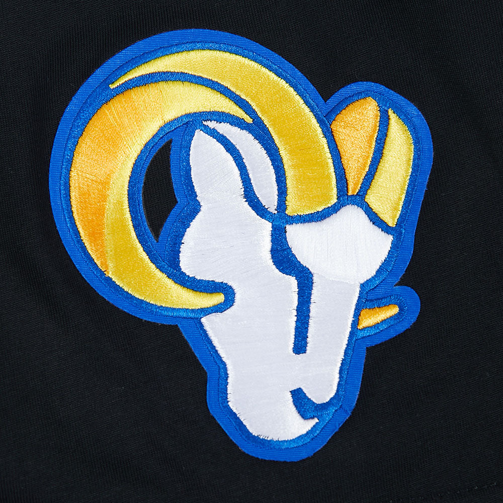 Pro Standard NFL Eternal Skull Drop Shoulder Tee Los Angeles Rams Black