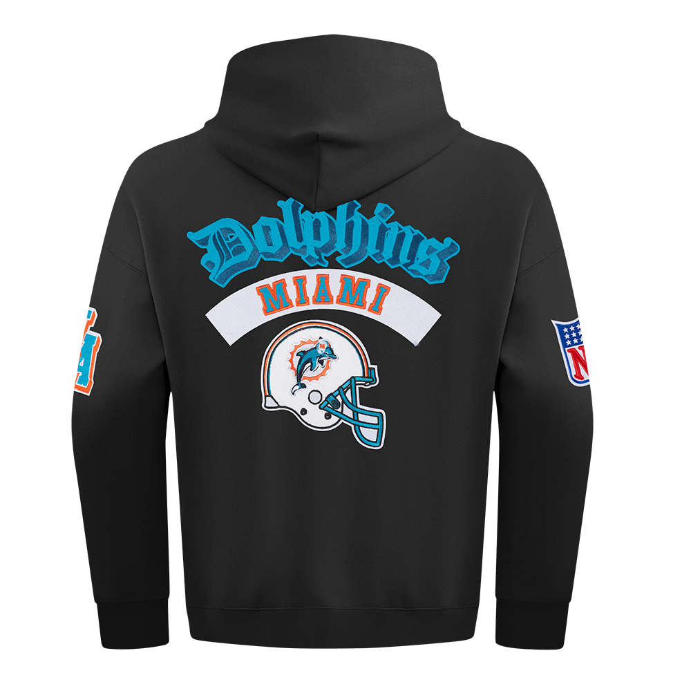 Pro Standard NFL Best Of Drop Shoulder Hoodie Miami Dolphins Black