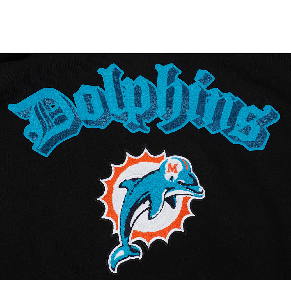 Pro Standard NFL Best Of Drop Shoulder Hoodie Miami Dolphins Black