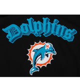 Pro Standard NFL Best Of Drop Shoulder Hoodie Miami Dolphins Black