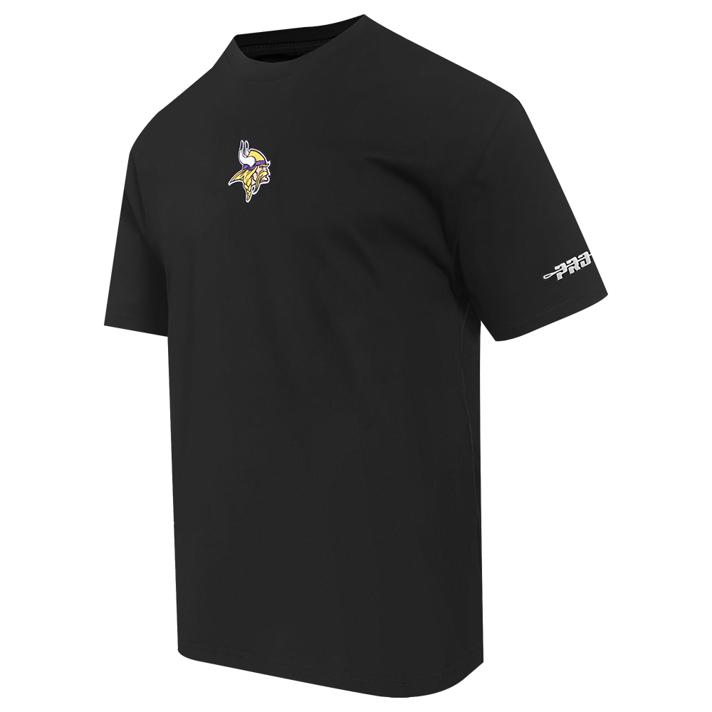 Pro Standard NFL Classic Icon Pro Drop Shoulder Tee Minnesota Vikings Black