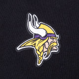 Pro Standard NFL Classic Icon Pro Drop Shoulder Tee Minnesota Vikings Black