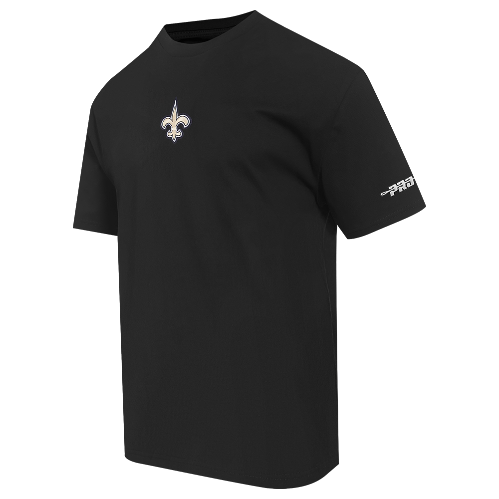 Pro Standard NFL Classic Icon Pro Drop Shoulder Tee New Orleans Saints Black