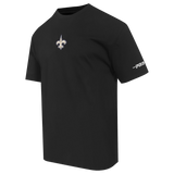 Pro Standard NFL Classic Icon Pro Drop Shoulder Tee New Orleans Saints Black