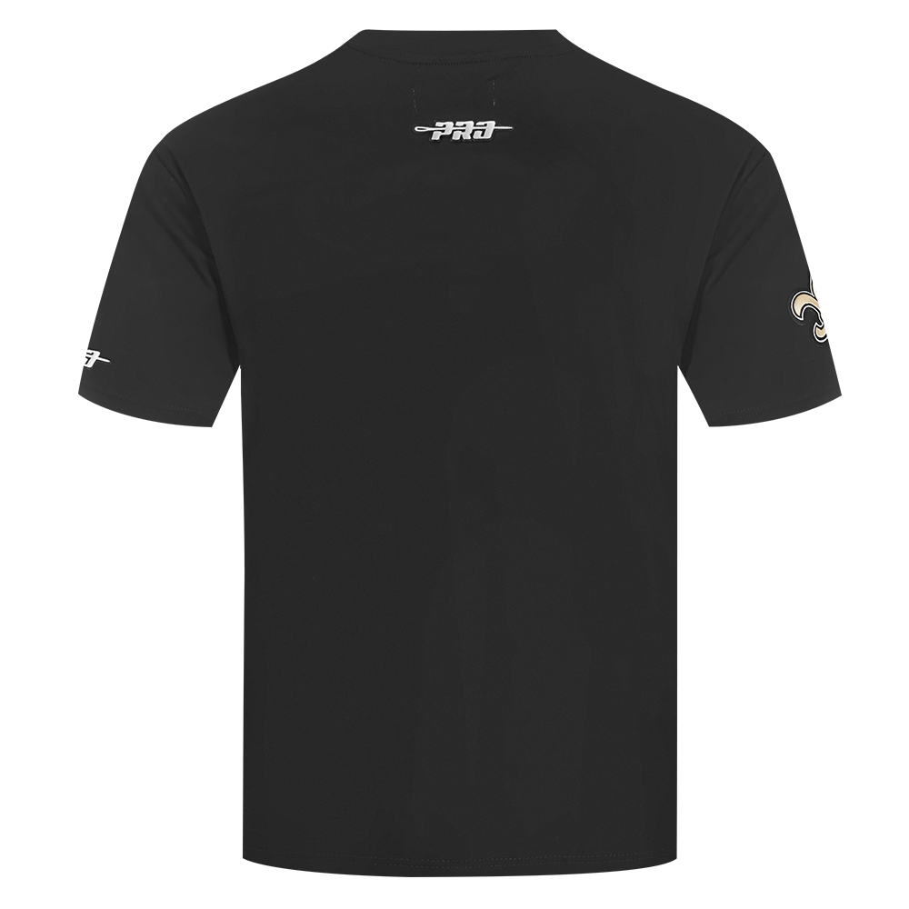 Pro Standard NFL Eternal Skull Drop Shoulder Tee New Orleans Saints Black
