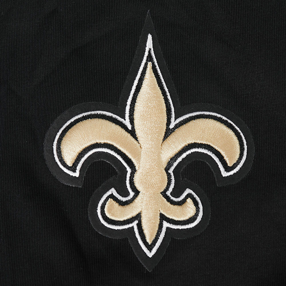 Pro Standard NFL Eternal Skull Drop Shoulder Tee New Orleans Saints Black