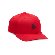 Fox Youth Lithotype 110 Snapback Flame Red