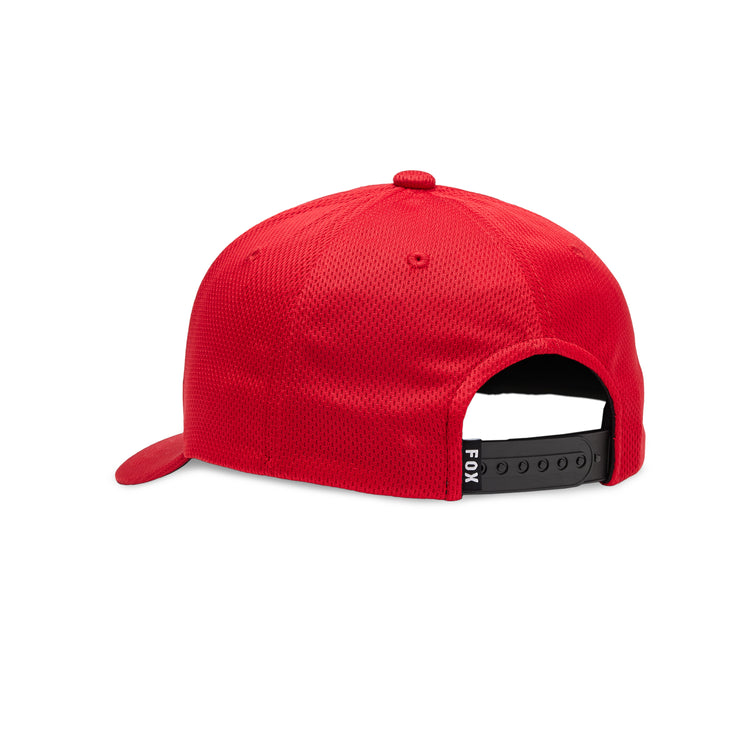 Fox Youth Lithotype 110 Snapback Flame Red