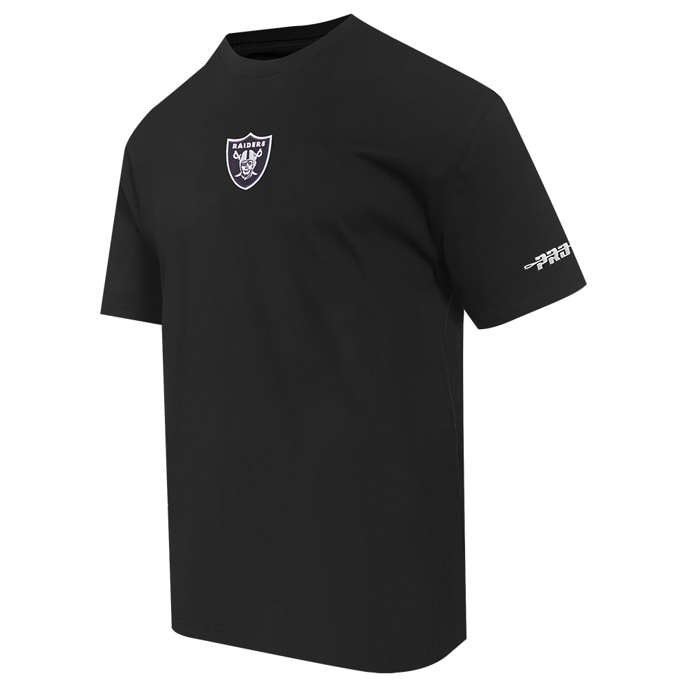 Pro Standard NFL Classic Icon Pro Drop Shoulder Tee Las Vegas Raiders Black