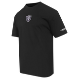 Pro Standard NFL Classic Icon Pro Drop Shoulder Tee Las Vegas Raiders Black
