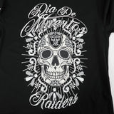 Pro Standard NFL Eternal Skull Drop Shoulder Tee Las Vegas Raiders Black