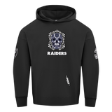Pro Standard NFL Eternal Skull Drop Shoulder Hoodie Las Vegas Raiders Black