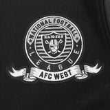 Pro Standard NFL Team Badge Wool Varsity Jacket Las Vegas Raiders Black/Grey