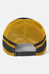 Brixton Ford Built Tough MP Trucker Snapback Burnt Rubber/Empire Yellow