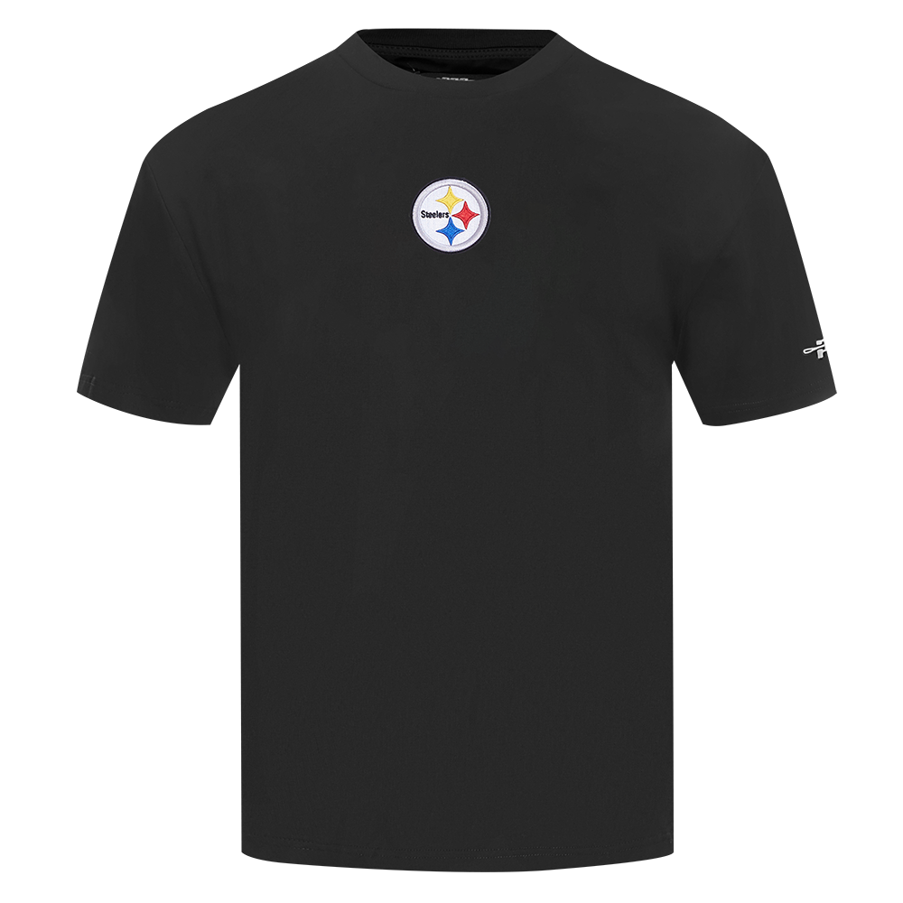 Pro Standard NFL Classic Icon Pro Drop Shoulder Tee Pittsburgh Steelers Black