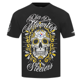 Pro Standard NFL Eternal Skull Drop Shoulder Tee Pittsburgh Steelers Black