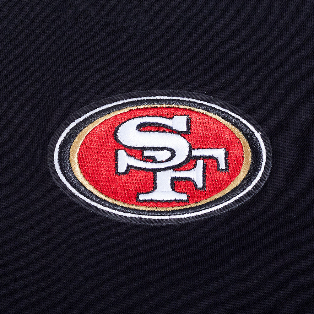 Pro Standard NFL Classic Icon Pro Drop Shoulder Tee San Francisco 49ers Black